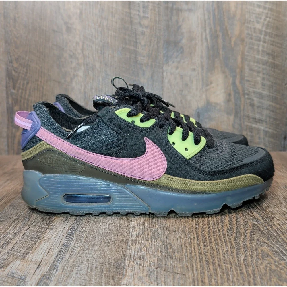Nike Air Max Terrascape 90 Mens Size 9 Black Elemental Pink Running DM0033-003
